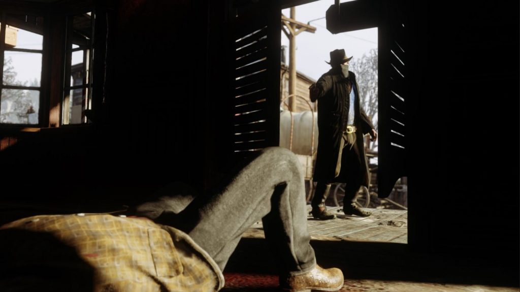 Red Dead Redemption 2 Saloon Schuss