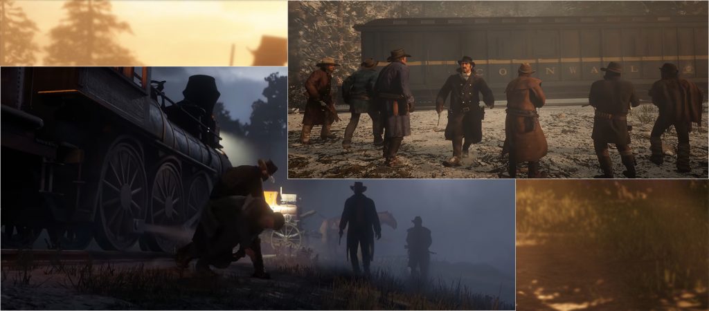 Red Dead Redemption 2 Überfall Züge