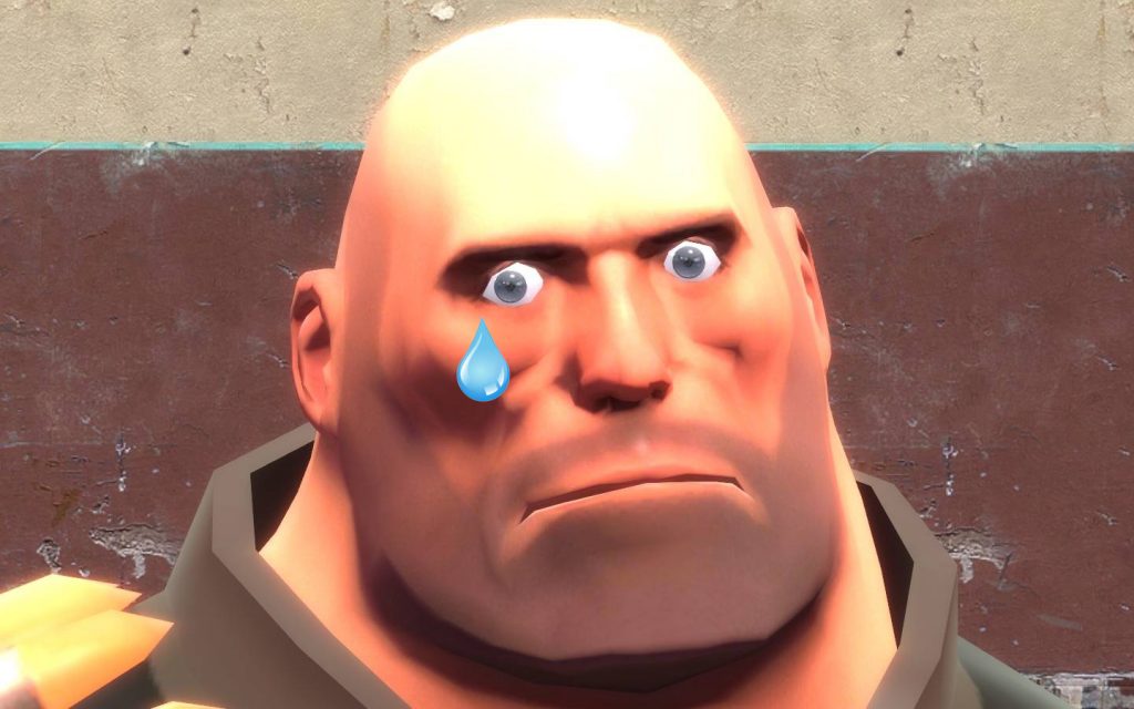 team fortress 2 sad face