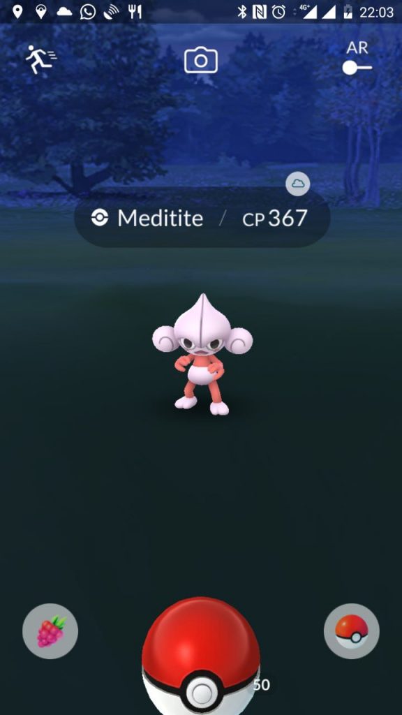 Pokémon GO Shiny Meditie