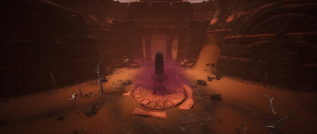 Conan Exiles Obelisk in der verlorenen Stadt