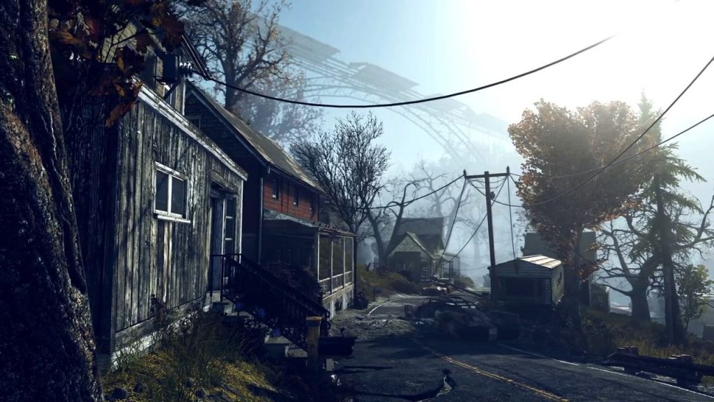 Fallout 76 zerstörte Stadt