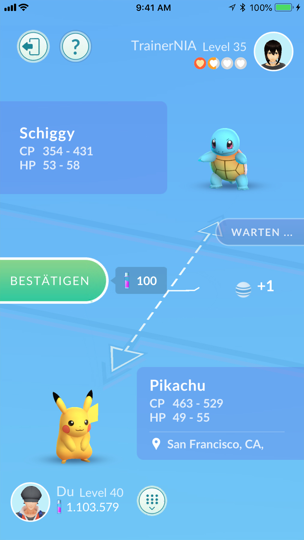 Pokémon Go So Funktionieren Das Tauschen Und Die Freunde Level