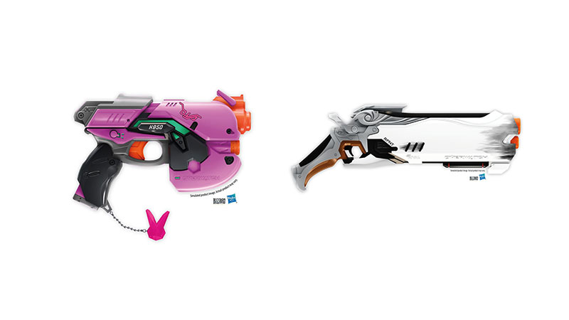 Overwatch nerf guns reaper schrotflinten und bunny blaster