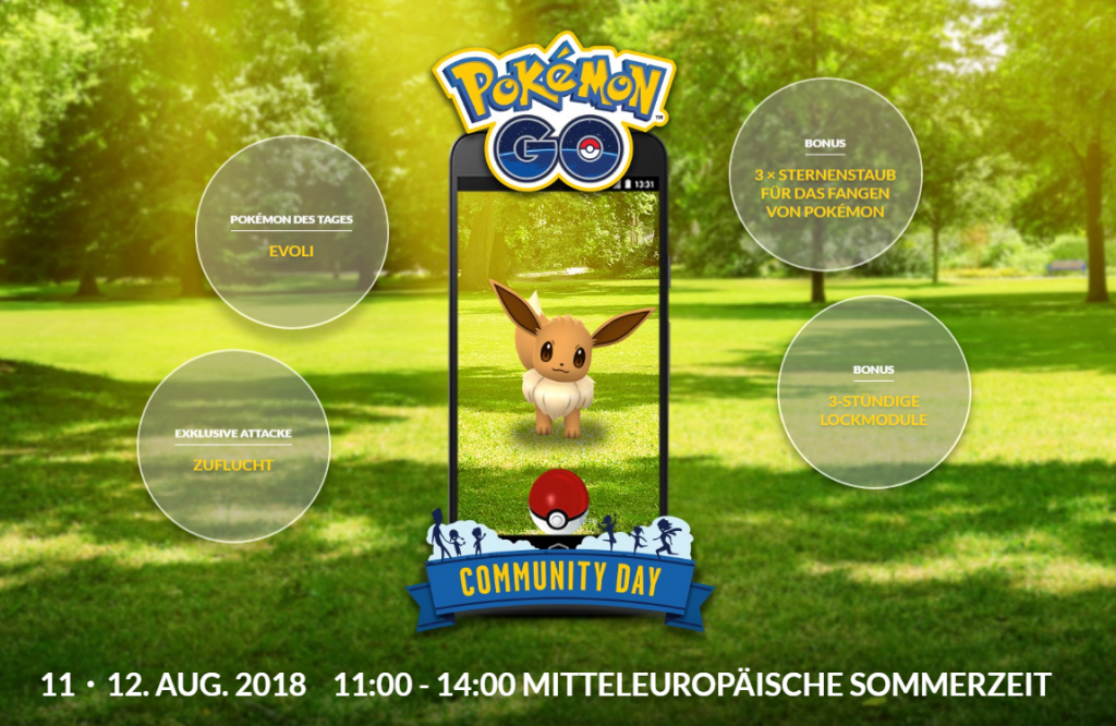 Pokémon GO Evoli Day