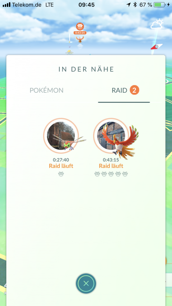 Pokémon GO Ho-Oh Deutschland