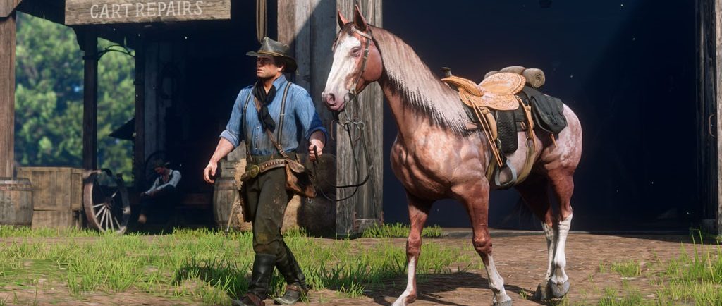 Red Dead Arrest Horse