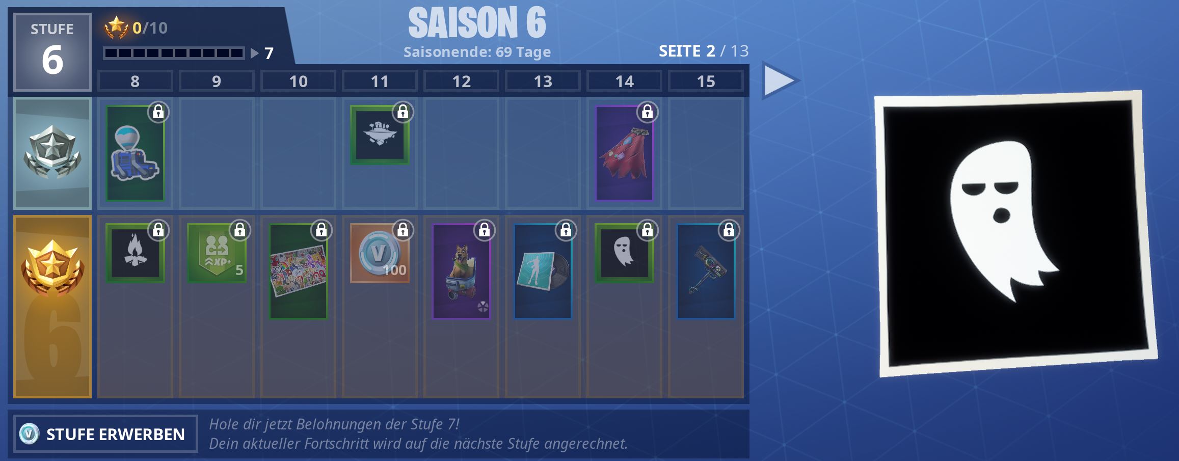 Fortnite Battle Pass Items