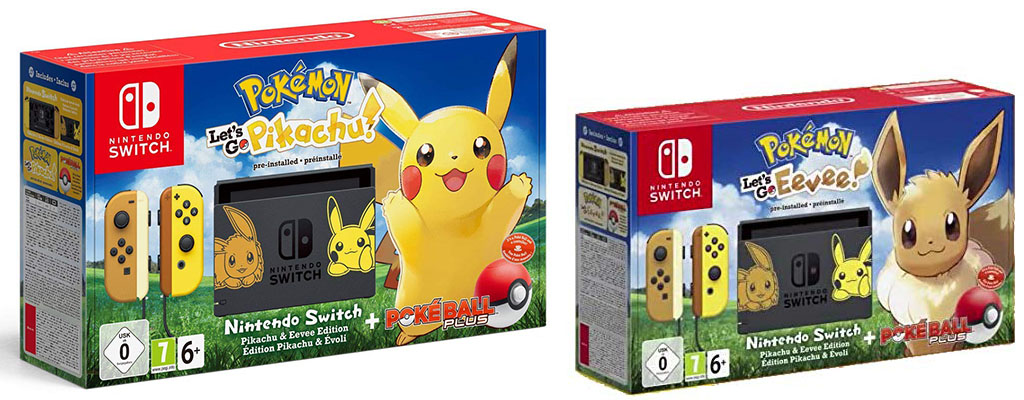 Pokémon Let’s Go Pikachu/Evoli: Evoli-Bundle bei Amazon schon ausverkauft