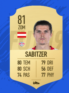 FIFA 19 Bundesliga Sabitzer