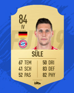 FIFA 19 Bundesliga Süle