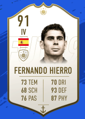 FIFA 19 Prime Icon Fernando Hierro