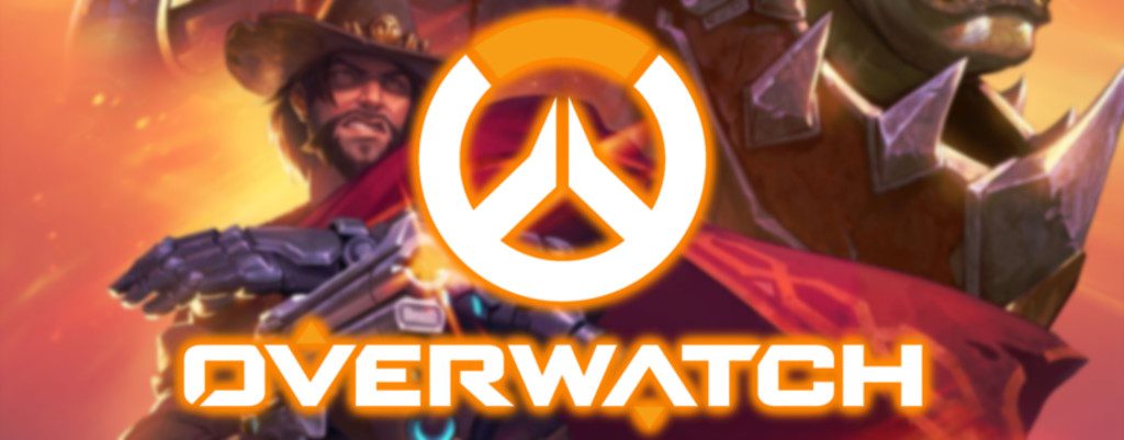 Overwatch Logo Blizzcon header McCree