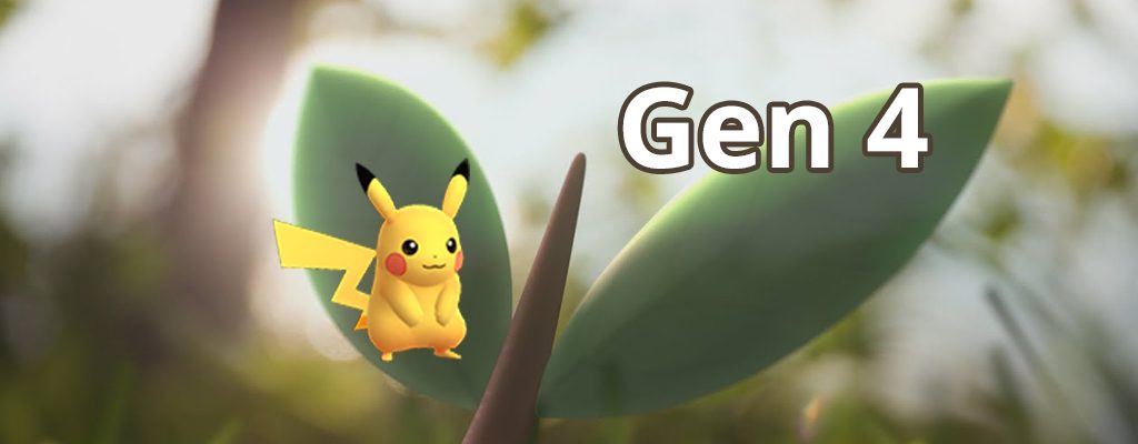 PokémonGO Gen 4 Titel