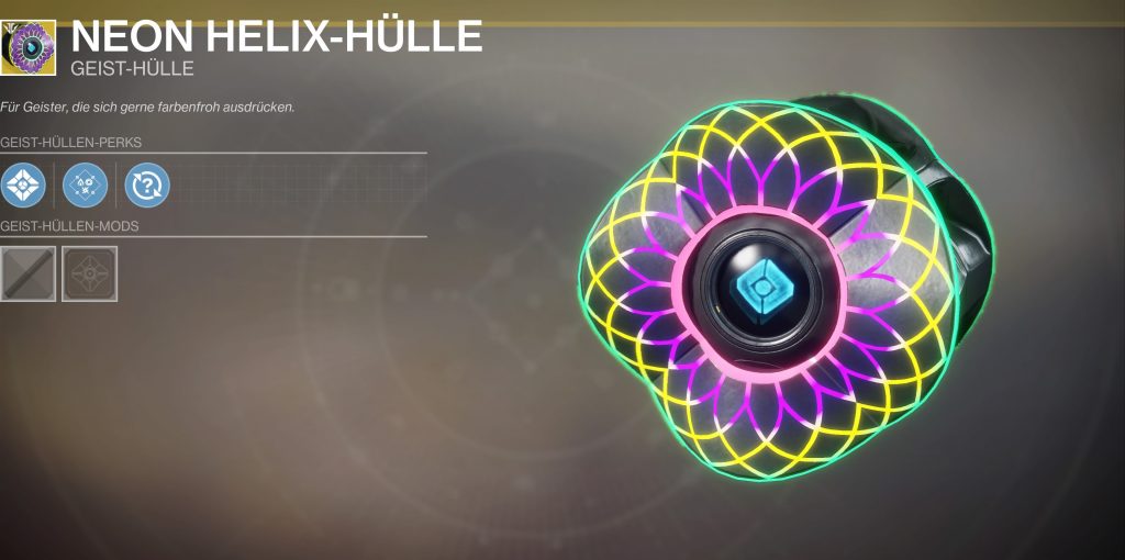 Destiny 2 neon helix geist