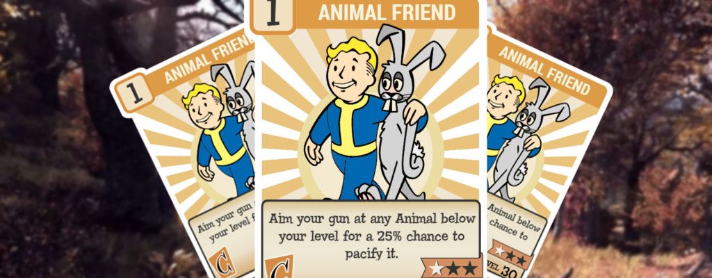 Fallout 76 Animal Friend Perk