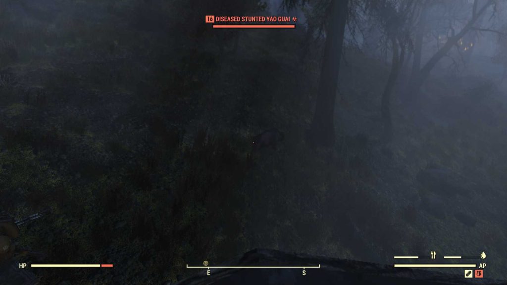 Fallout 76 yao guai screenshot