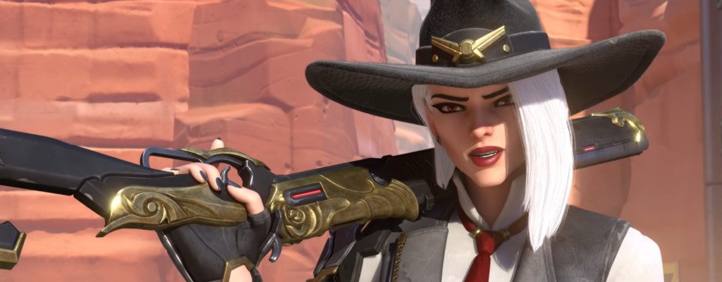 Overwatch Ashe Weapon shouldered title