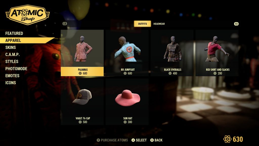 fallout 76 atomic shop outfits