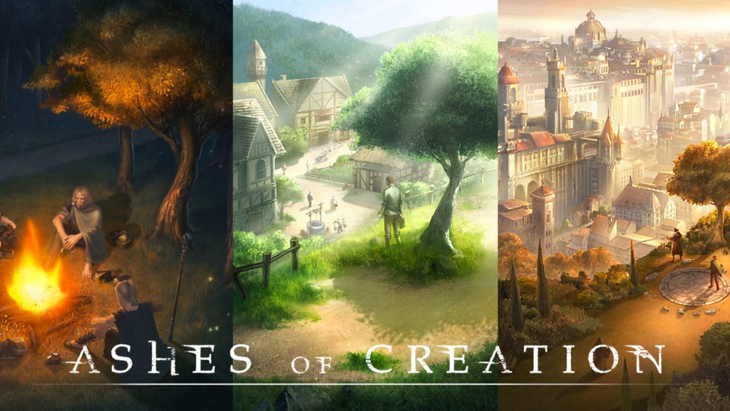 Ashes of Creation Teaser mit 3 Biomen