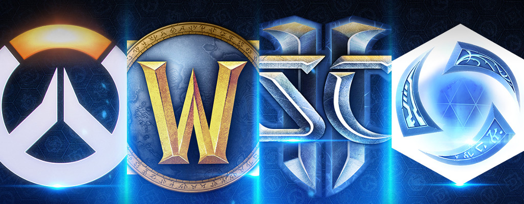 Blizzard Games Logos title