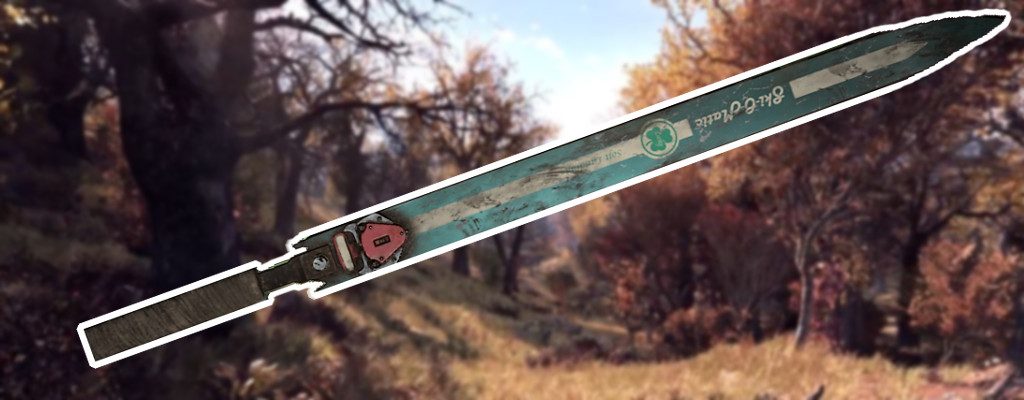 Fallout 76 Schwarzer Diamant Ski Schwert