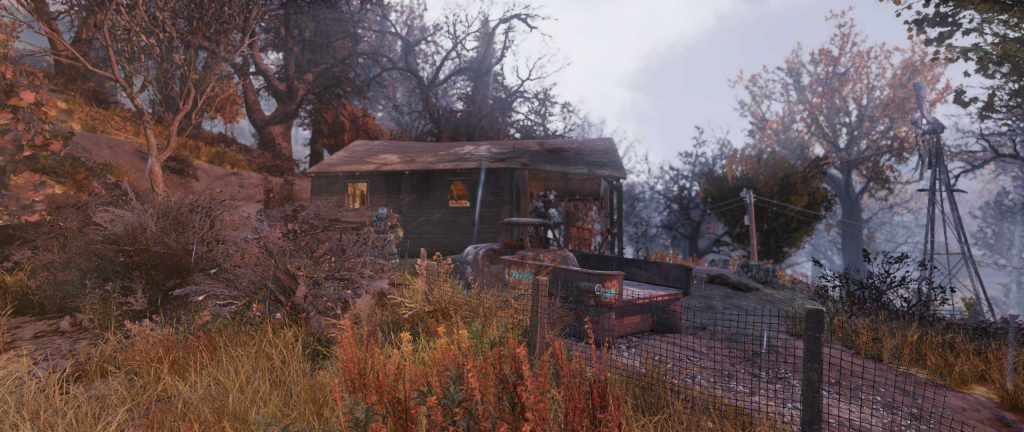 Fallout 76 einsame Hütte