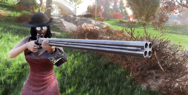 Fallout 76 legendäre waffe der drache gewehr