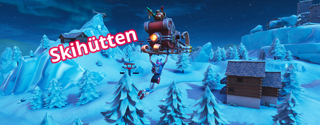 Fortnite Suche Zwischen 3 Skihutten Hier Findet Ihr Den Schatz - fortnite suche zwischen 3 skihutten hier findet ihr den schatz