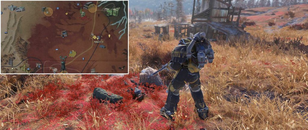 Fallout 76 Nuka Cola Rüstung Ort 1