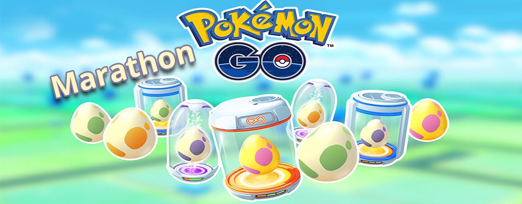 Pokémon GO Ei Marathon Titel