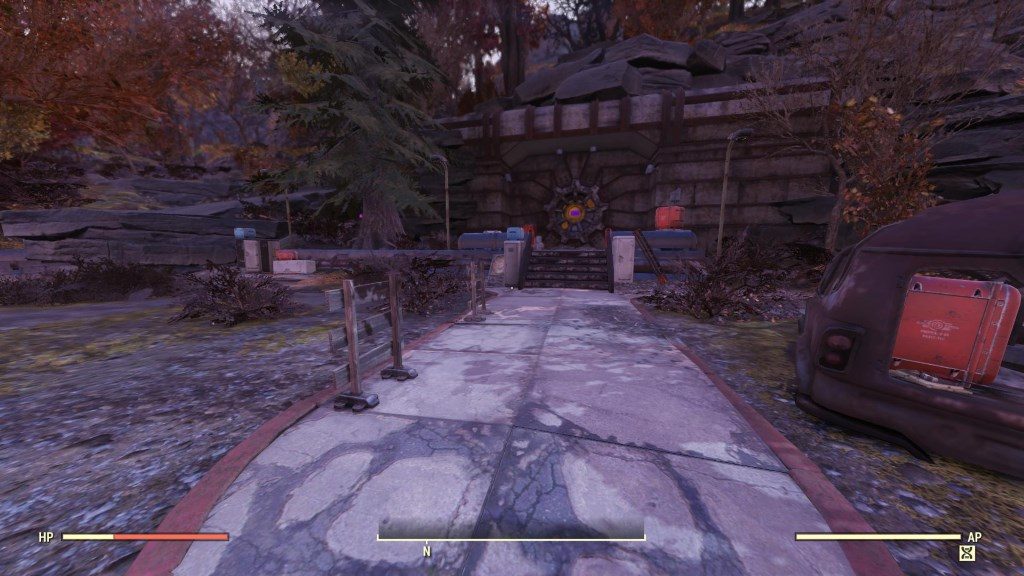 Fallout 76 Screenshot Vault Purple