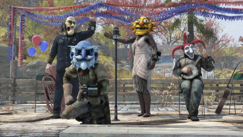 Fallout 76 Wild Appalachia Fasnachts-Event Masken