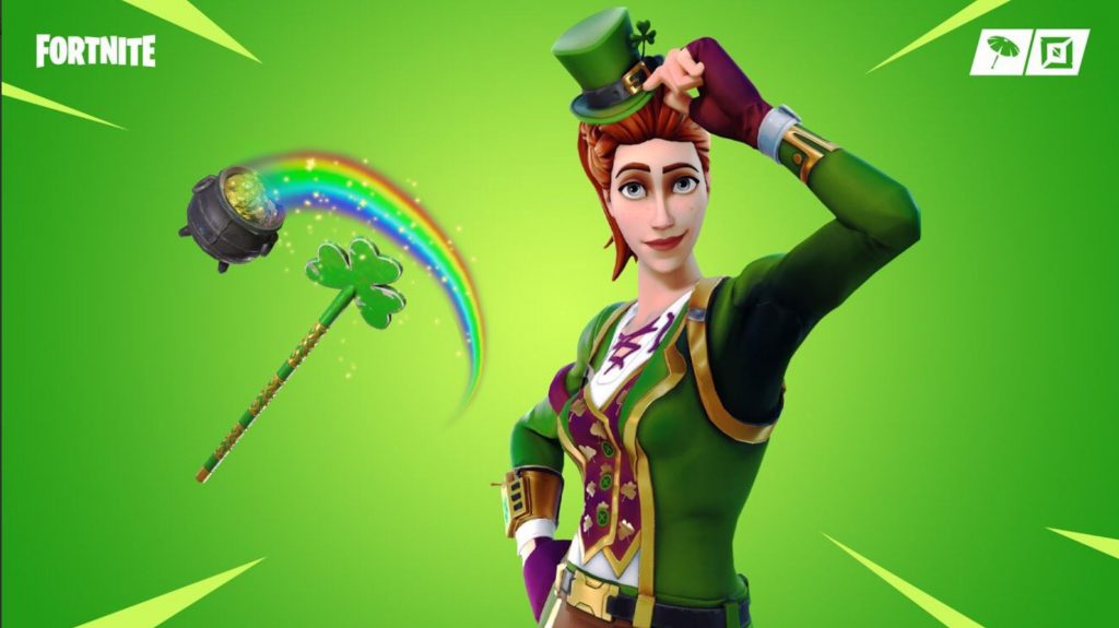 Fortnite Feiert St Patrick S 2019 Mit Grunklee Grunphase Regenbogen - wie feiert fortnite den st patrick s day noch es taucht seit gestern ein regenbogen im spiel auf der ist aber rein kosmetisch und sieht einfach nur