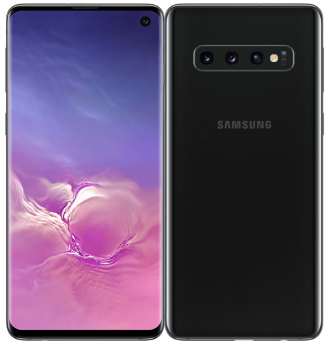 Samsung Galaxy S10 Front- und Rückansicht