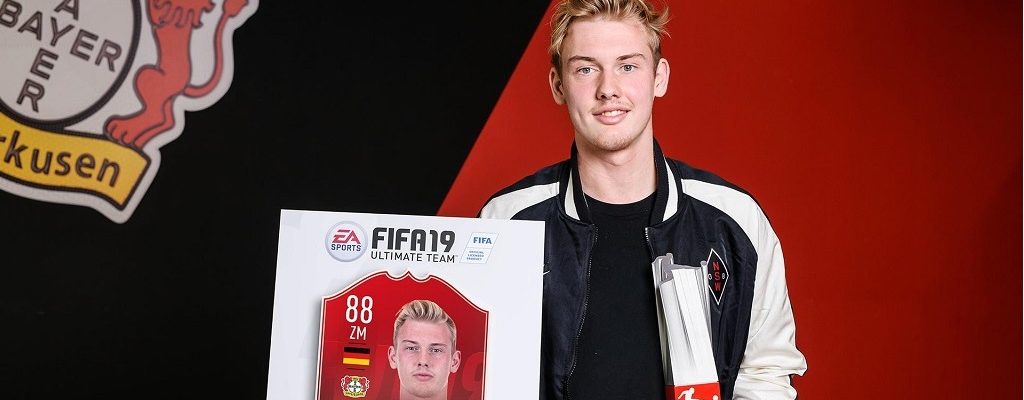 Julian Brandt Ist Bei Fifa 19 Der Spieler Des Monats So Bekommt - julian brandt ist bei fifa 19 der spieler des monats so bekommt ihr ihn