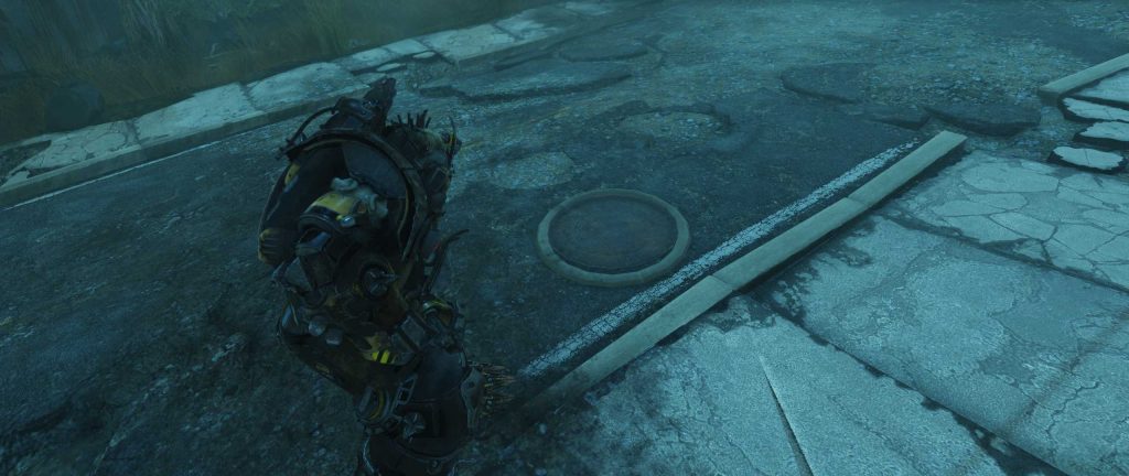 Fallout 76 Die Höhlen Eingang Nord Kanaldeckel
