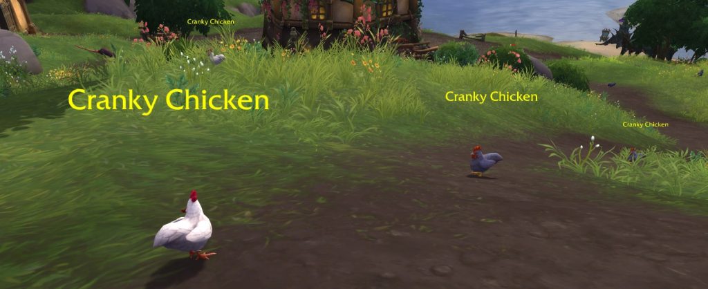 WoW Easter Egg Angry Chickens
