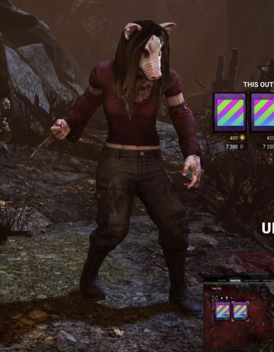 Dead by Daylight Pig Cosmetics 1