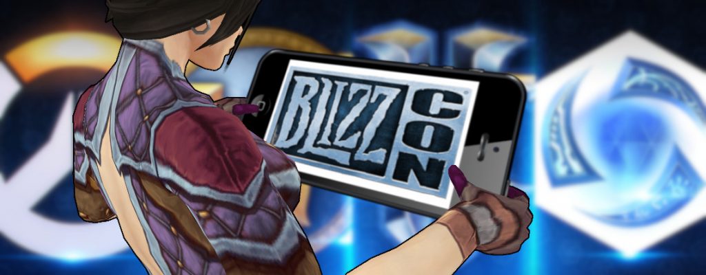 Smartphone Blizzard Mage Female BlizzCon title 1140x445