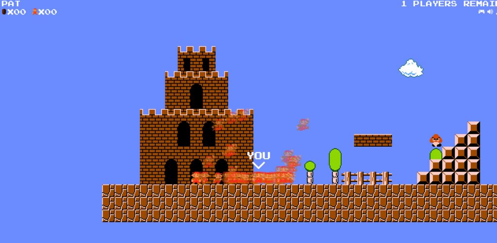 Mario Royale ingame2 Browser Spiel Battle Royale