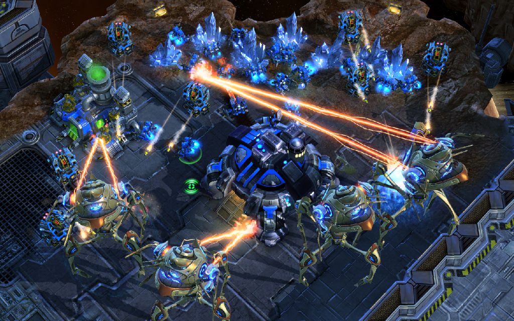 Screenshot from Star Craft 2