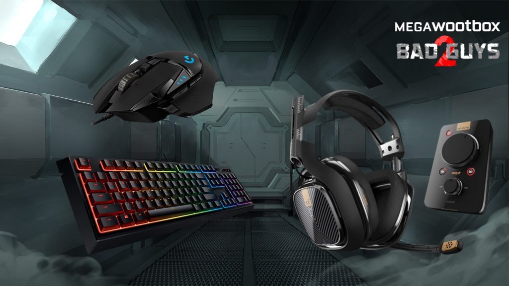 Gaming-Gear in der Megawootbox Bad Guys 2