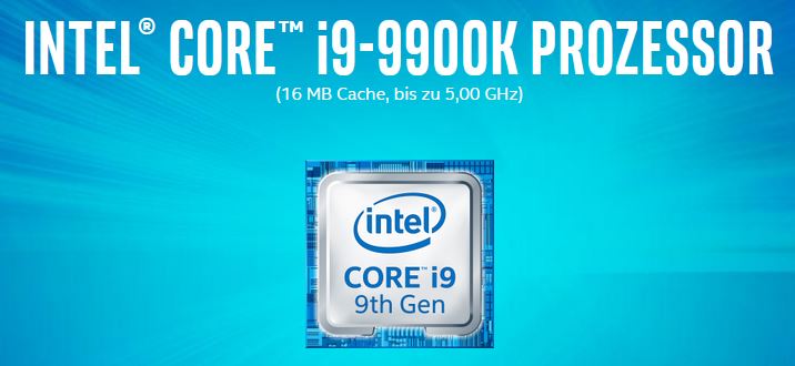 Intel i9-9900k