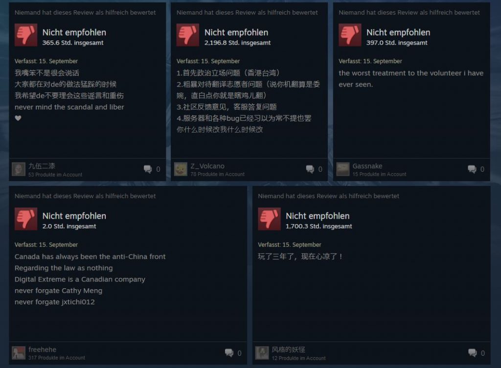 Warframe Review Bombing Steam