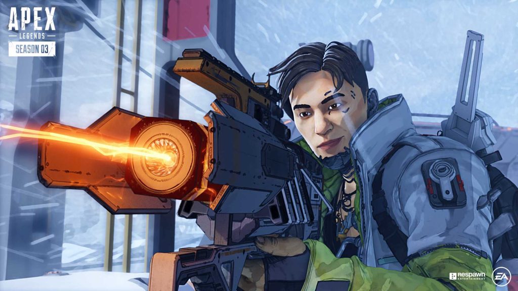 Apex Legends Crypto mit Charge Rifle
