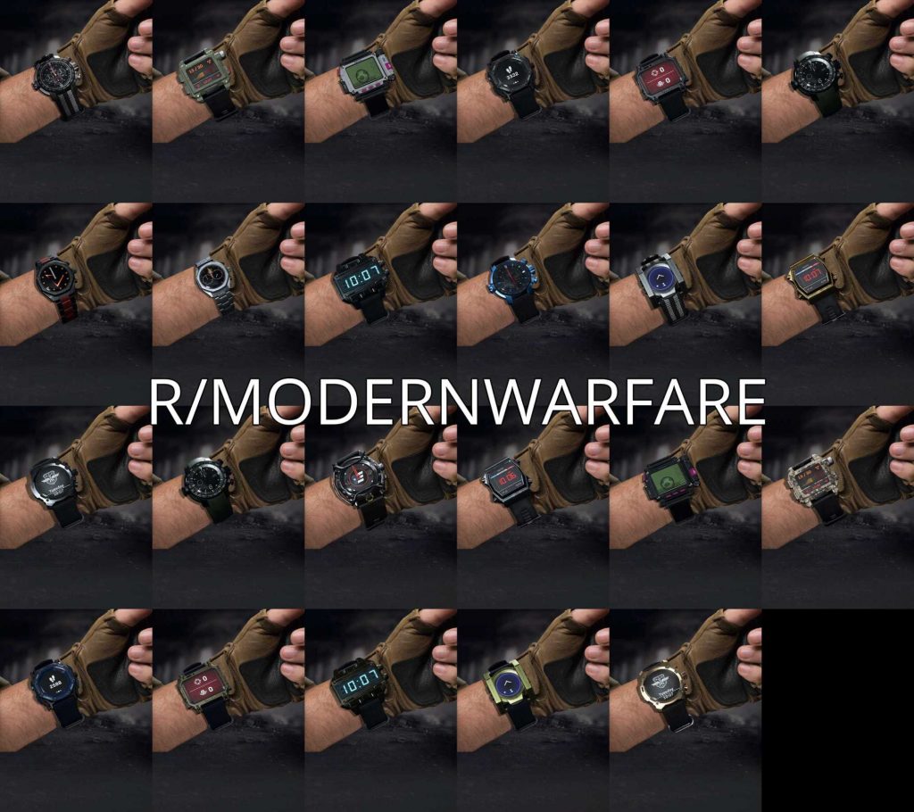 Call of DUty Modern Warfare alle Uhren leak