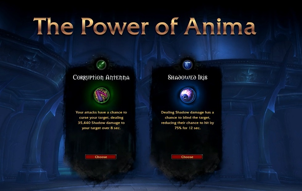 WoW Shadowlands Torghast Abilities 1