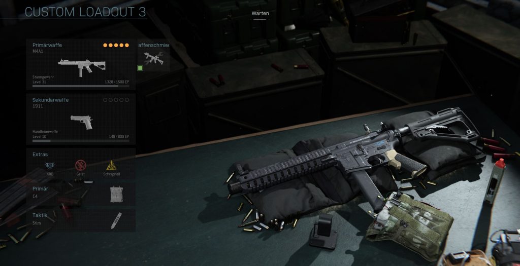 Call fo Duty Modern Warfare M4A1 Run and Gun klasse