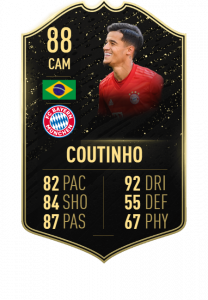 So könnte die nächste Inform-Karte von Coutinho aussehen